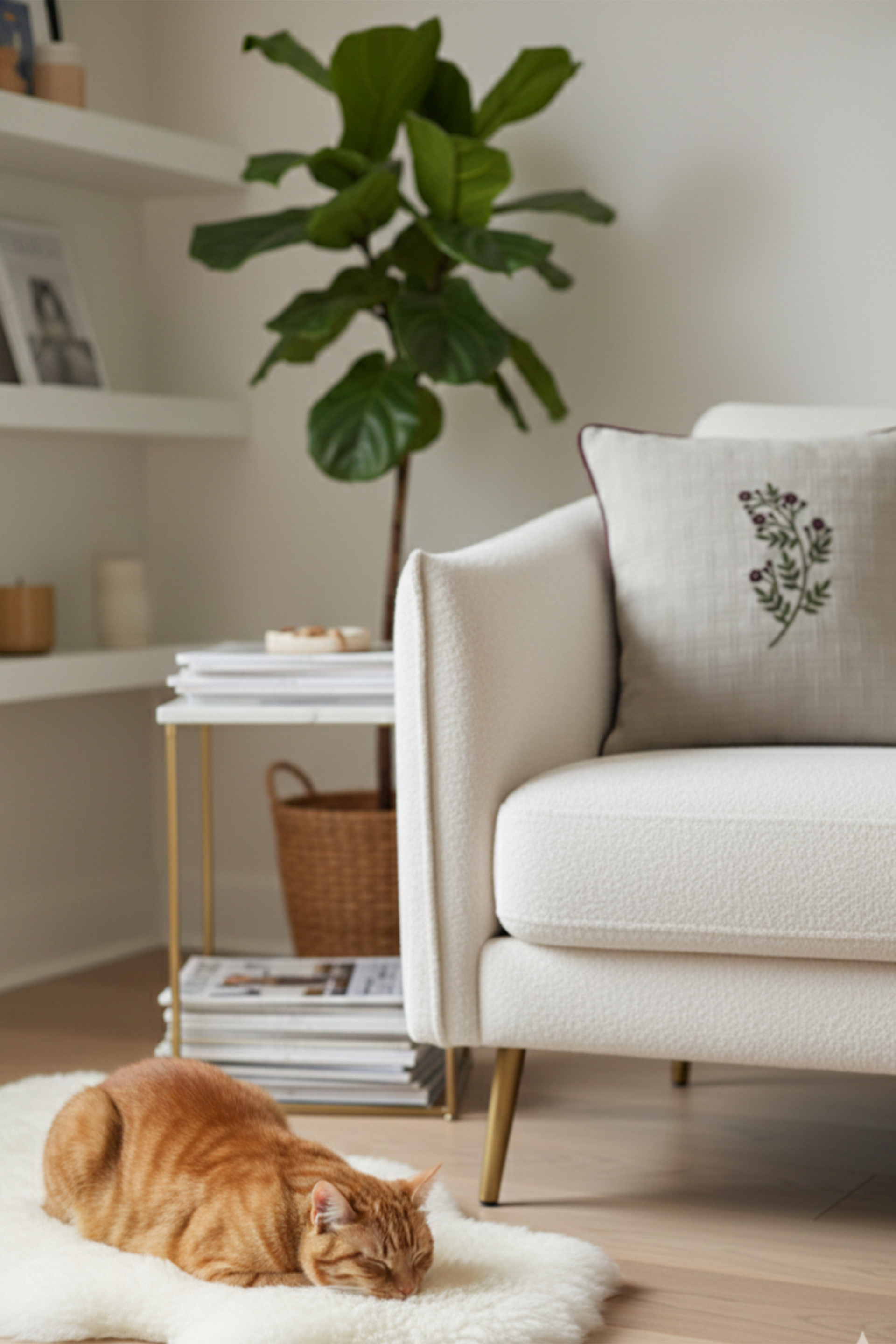 HERMES NAKIŞLI KIRLENT KILIFI Jojomia Kırlent Kılıfı