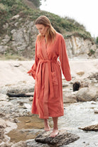 Lavinia Unisex Bornoz Somon Jojomia Bornoz