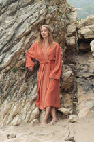 Lavinia Unisex Bornoz Somon Jojomia Bornoz