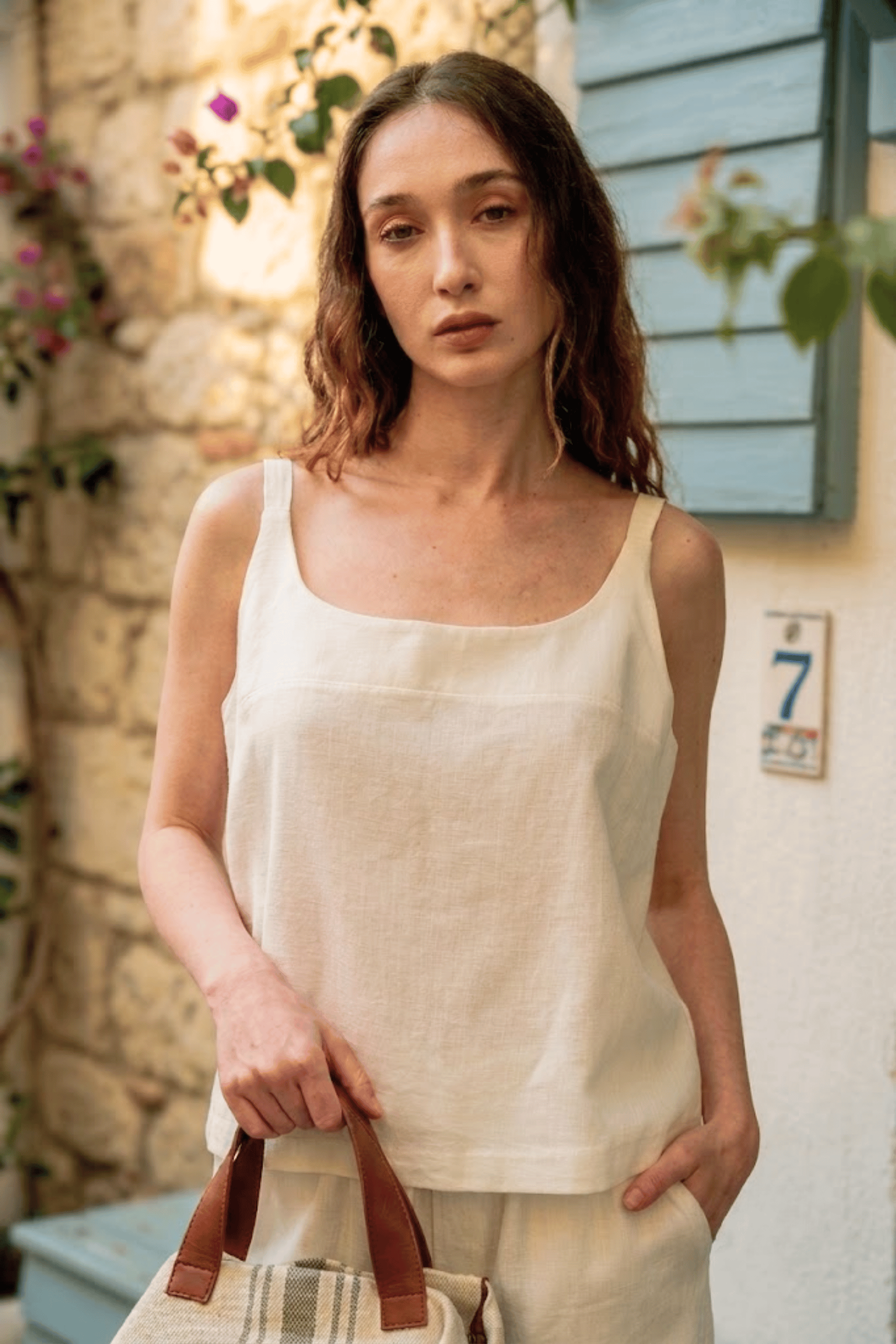 Luna Askılı Bluz Jojomia