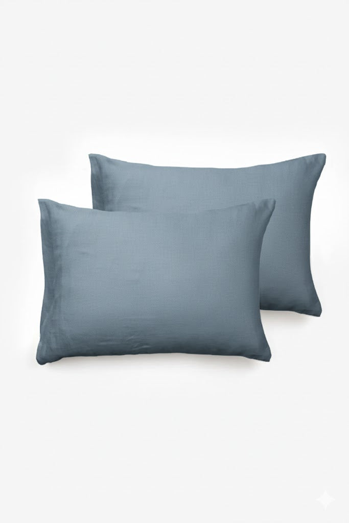 Lona 2'li Keten Yastık Kılıfı 50x70 Jojomia Yastık Kılıfı