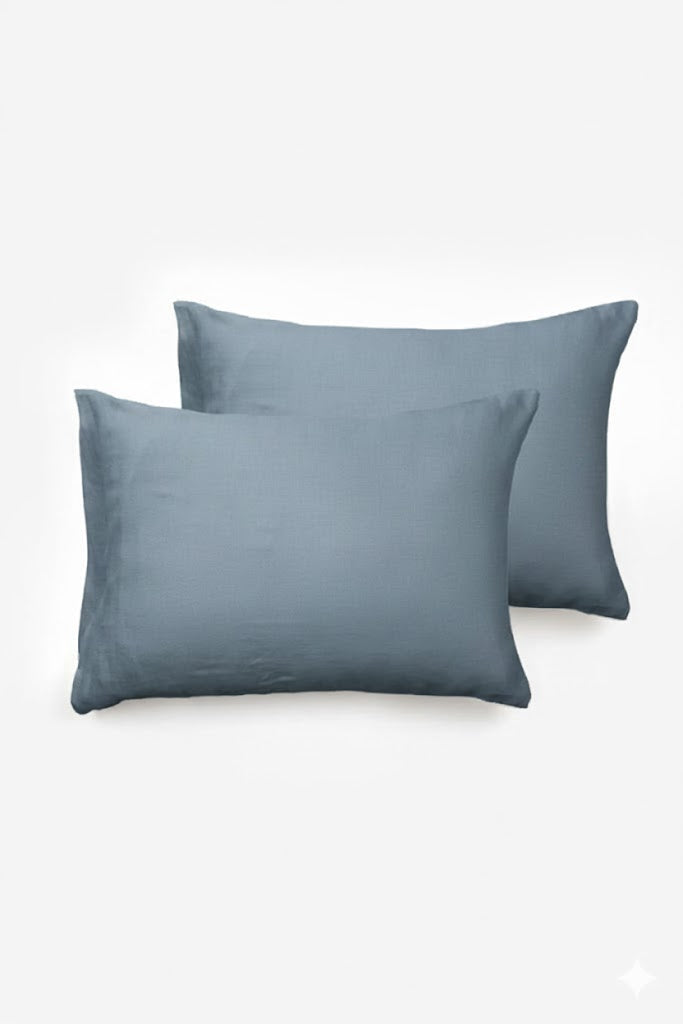 Lona 2'li Keten Yastık Kılıfı 50x70 Jojomia Yastık Kılıfı