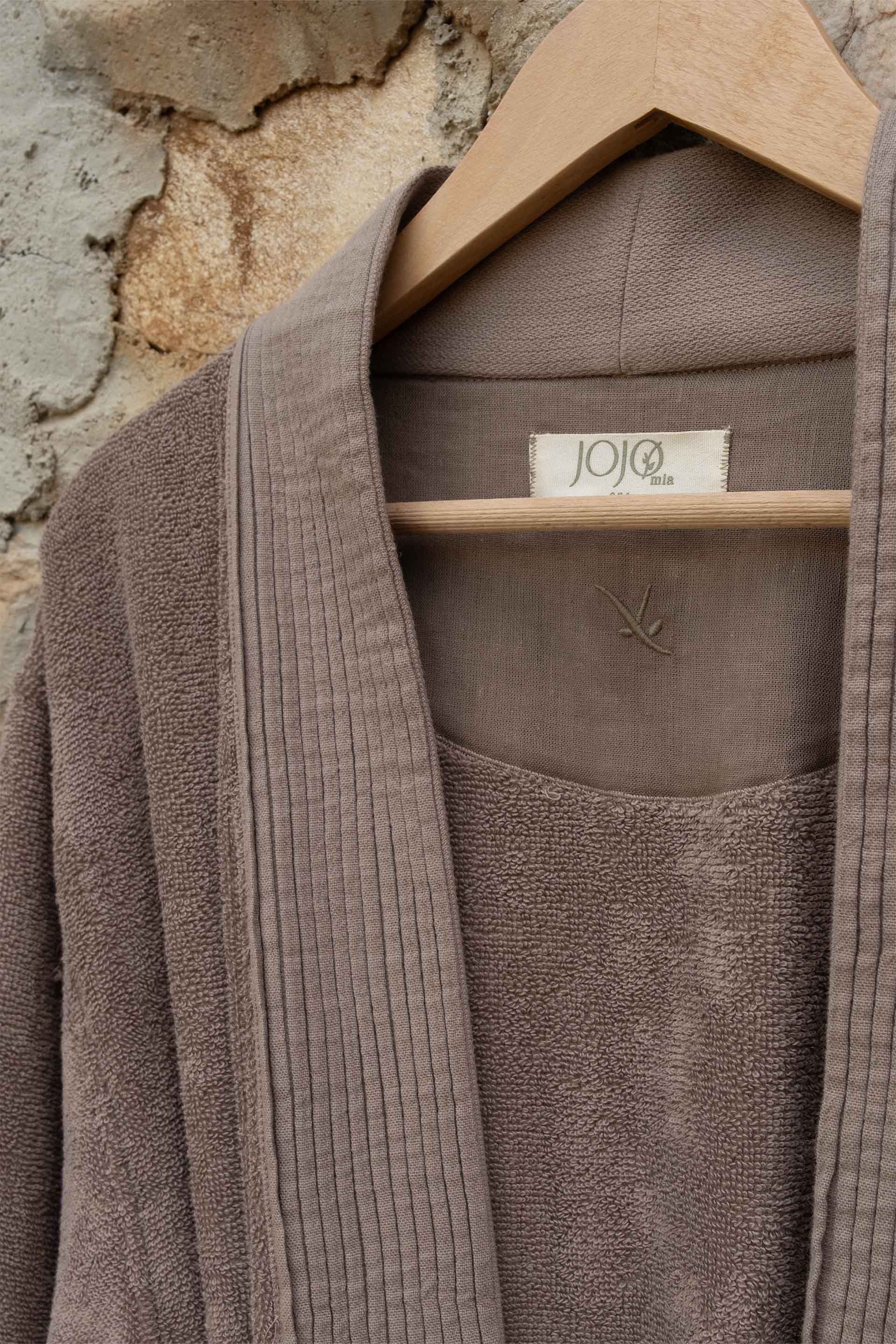 Lavinia Unisex Bornoz Toprak Jojomia Bornoz