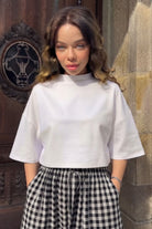 Anesha Crop Basic Tişört Jojomia Kadın Pijama & Ev Giyim