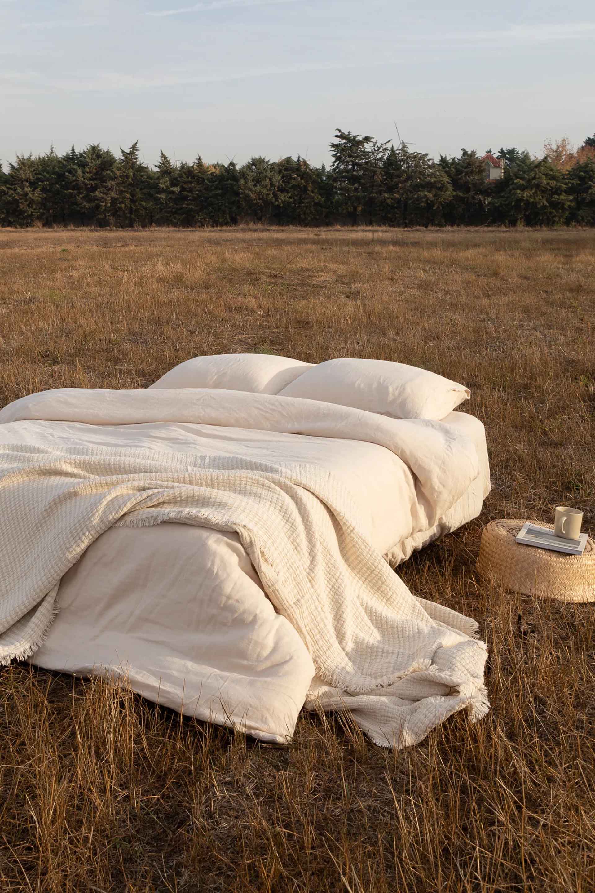 Anika Nevresim Takımı Bej 240x220 Jojomia Nevresim Takımı