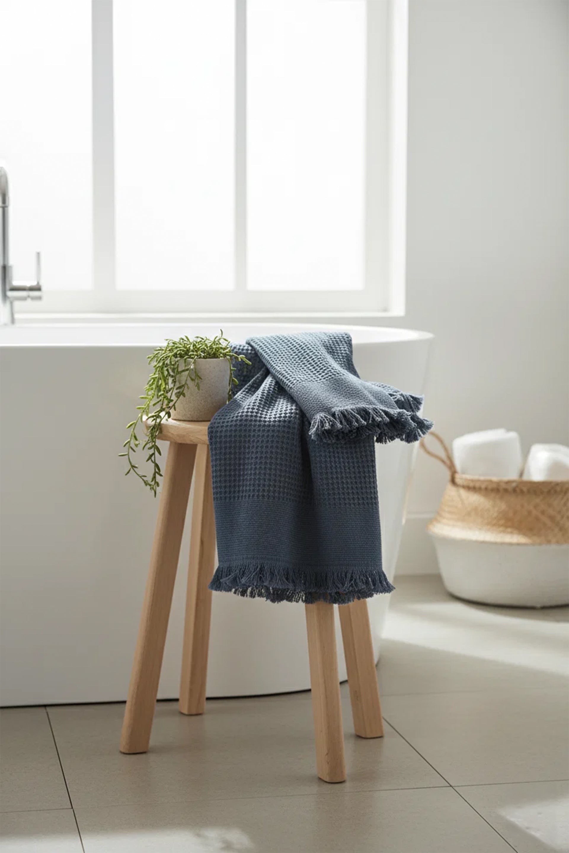 Anika Waffle Plaj Havlusu Jojomia Banyo Havlusu