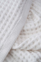 Aqua Line Waffle El Havlusu Seti Krem-Beyaz 30x50 Jojomia El Havlusu