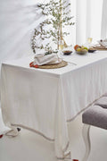 Este Masa Örtüsü | Lonse Linen | Püsküllü