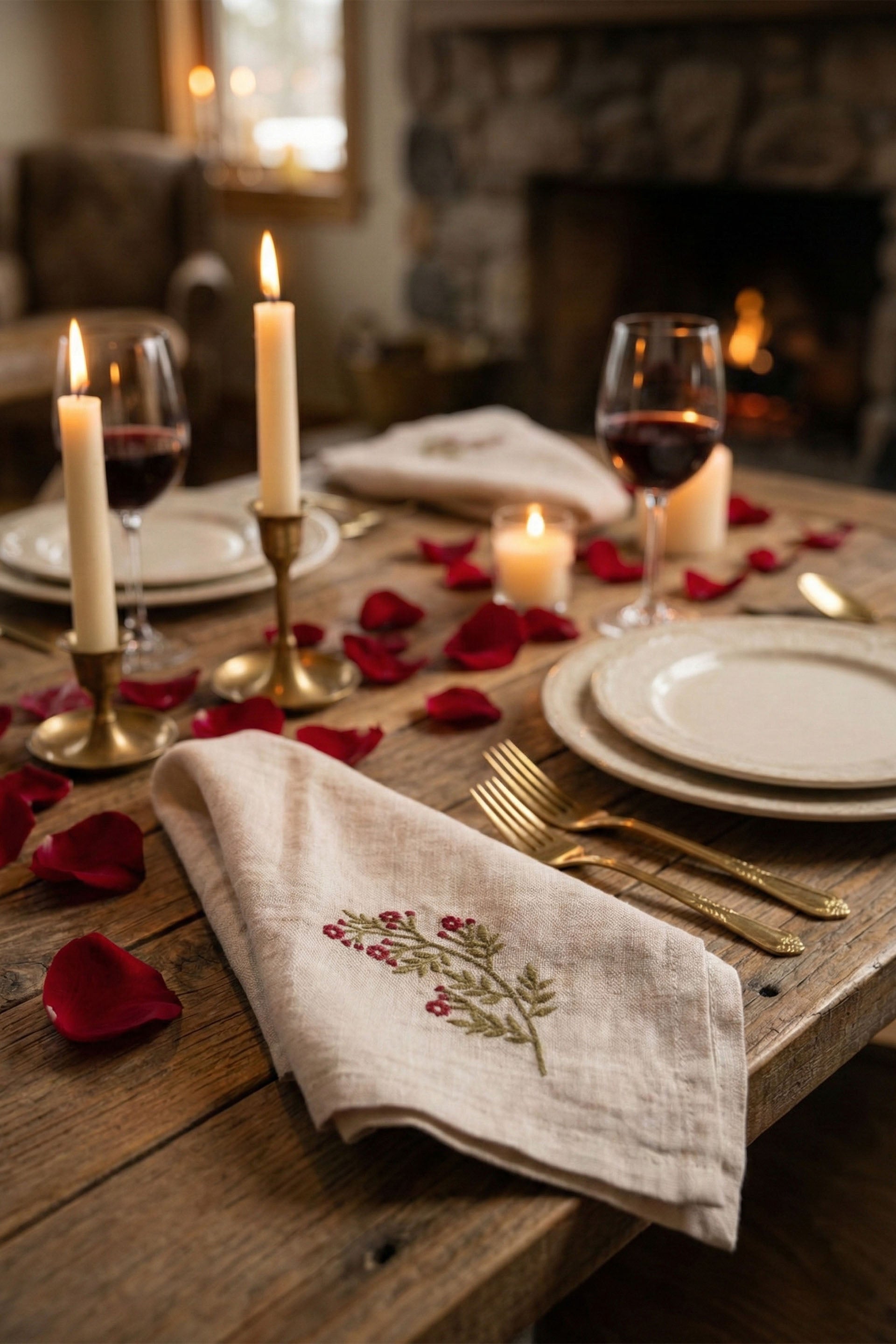 Hermes 2'li Peçete Nakışlı Jojomia