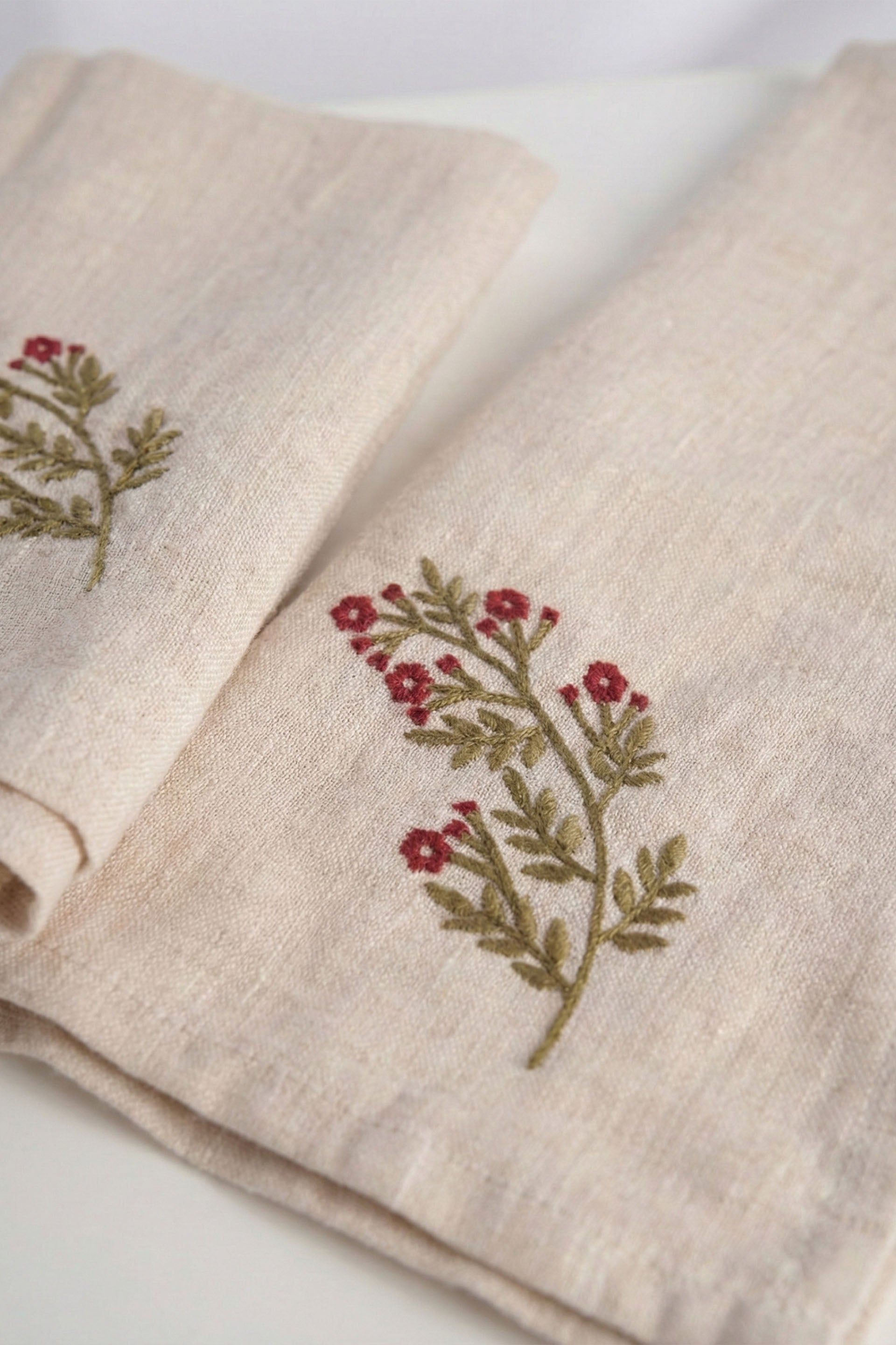 Hermes 2'li Peçete Nakışlı Jojomia