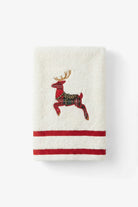 Velora Yüz Havlusu Geyik Nakışlı 50x90 Jojomia Yüz Havlusu