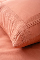 Lavinia Nevresim Takımı Somon 240x220 Jojomia