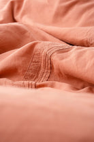 Lavinia Nevresim Takımı Somon 240x220 Jojomia