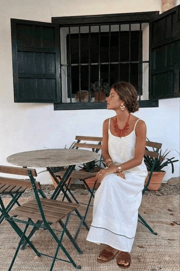 Lole Askılı Uzun Günlük Elbise stil görseli
