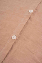 Lona Keten Düğmeli Kırlent Kılıfı 2'li 40x40 Jojomia Kırlent Kılıfı