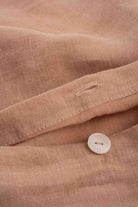 Lona Keten Düğmeli Kırlent Kılıfı 2'li 40x40 Jojomia Kırlent Kılıfı