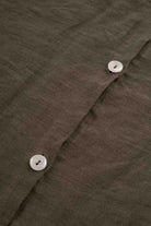 Lona Keten Düğmeli Kırlent Kılıfı 2'li 40x40 Jojomia Kırlent Kılıfı