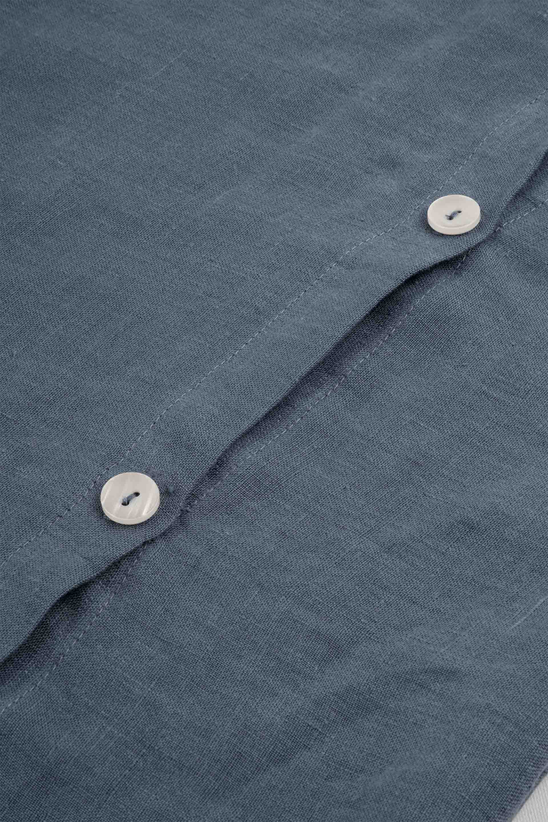 Lona Keten Düğmeli Kırlent Kılıfı 2'li 40x40 Jojomia Kırlent Kılıfı