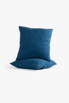 Lona Keten Düğmeli Kırlent Kılıfı 2'li 40x40 Jojomia Kırlent Kılıfı