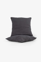 Lona Keten Düğmeli Kırlent Kılıfı 2'li 40x40 Jojomia Kırlent Kılıfı