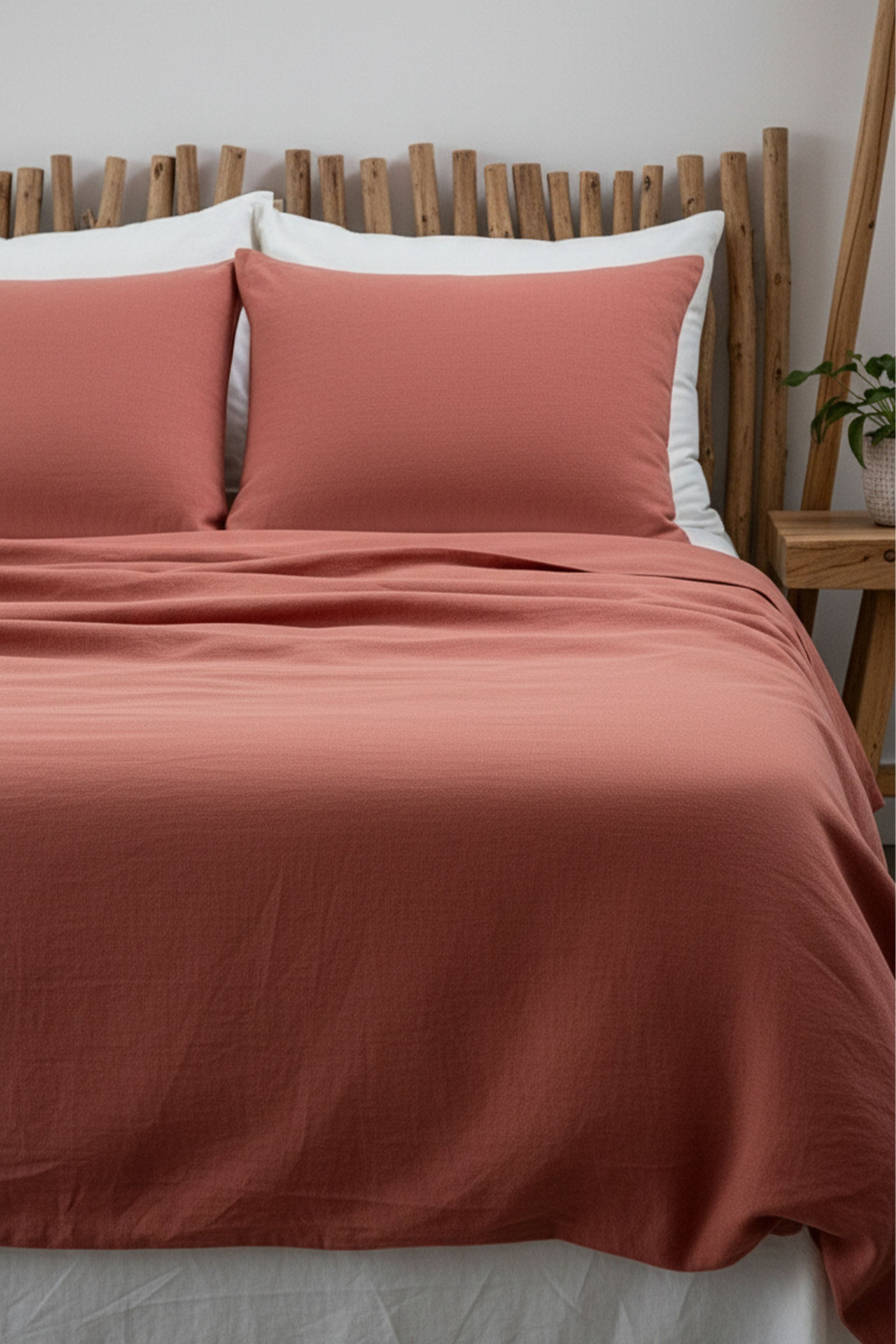 Lona 2'li Keten Yastık Kılıfı 50x70 Jojomia Yastık Kılıfı