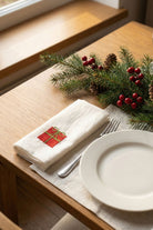 Lona 4'lü Keten Peçete Yılbaşı Jojomia Peçete