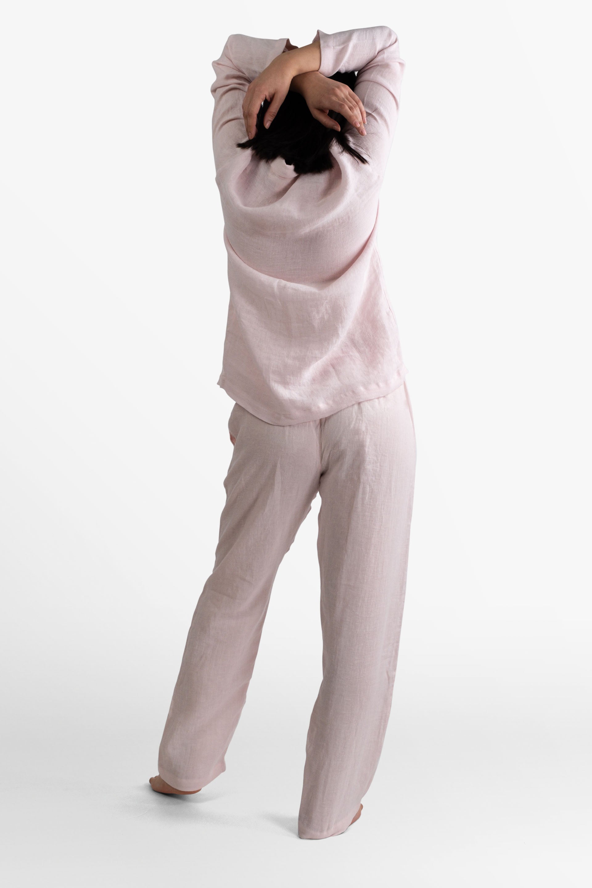 Lona Kadın Keten Pijama Takımı Jojomia