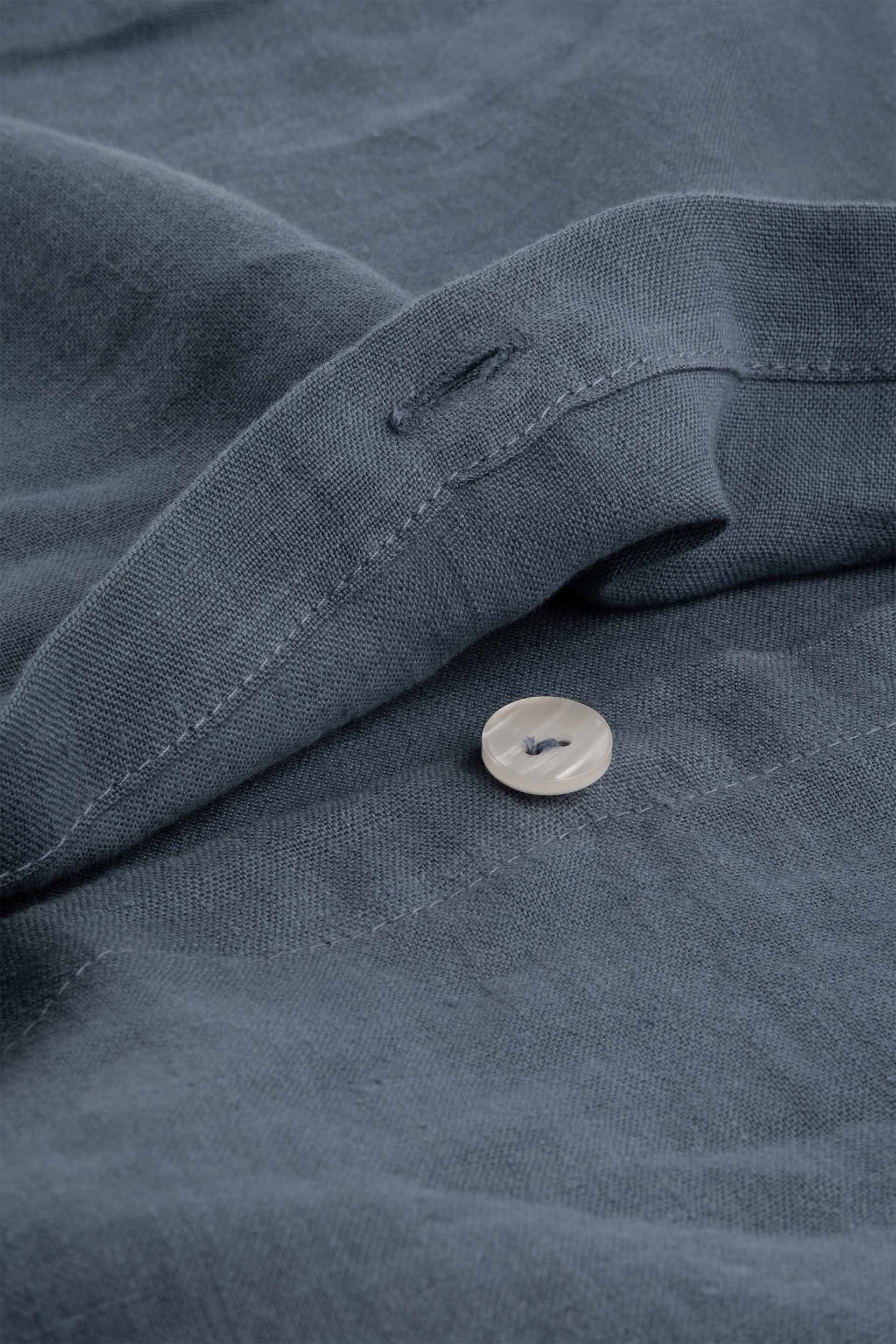 Lona 2'li Keten Düğmeli Kırlent Kılıfı 40x40 Jojomia Kırlent Kılıfı