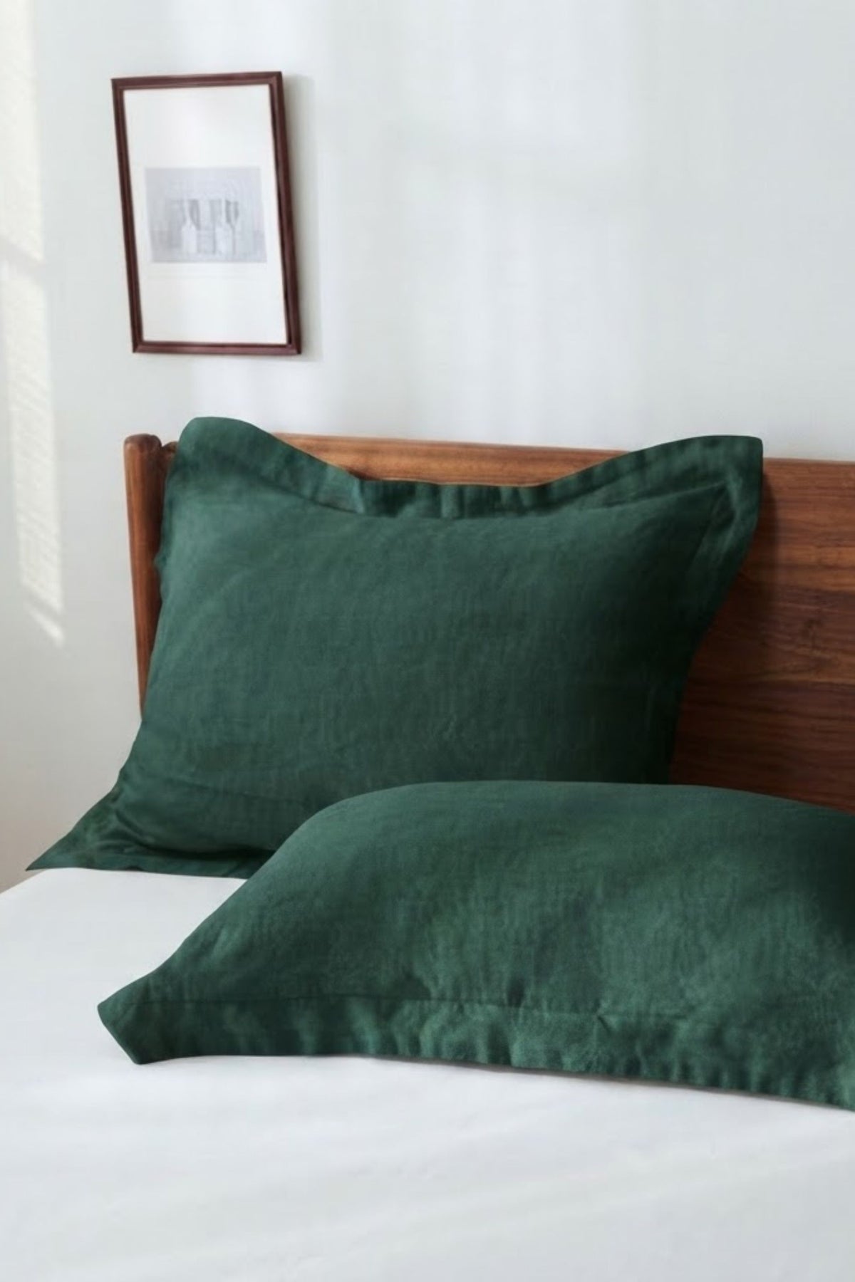 Lona Oxford Yastık Kılıfı | 60×80 cm | %100 Keten Jojomia Yastık Kılıfı