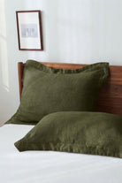 Lona Oxford Yastık Kılıfı | 60×80 cm | %100 Keten | Tekli Jojomia Yastık Kılıfı