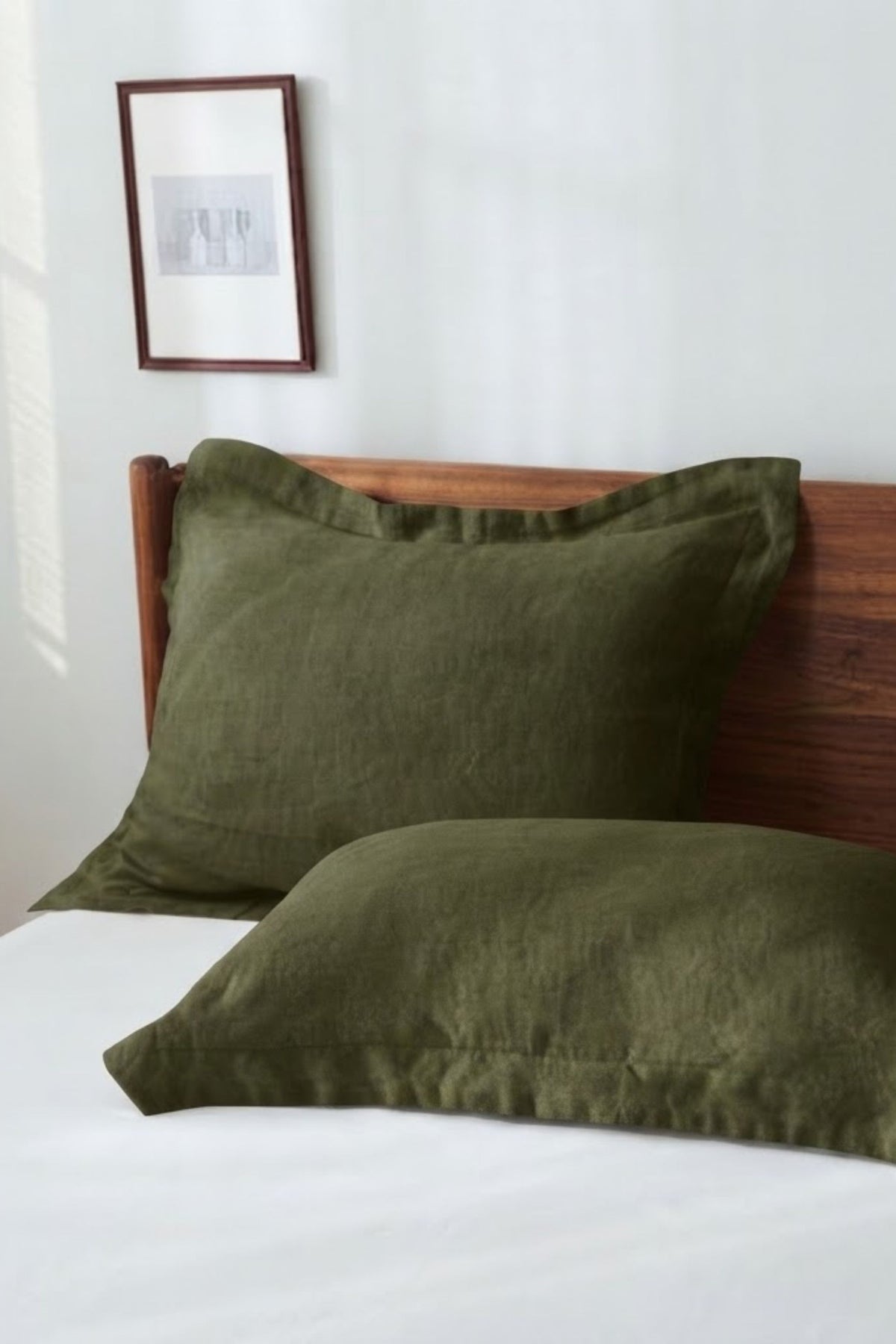 Lona Oxford Yastık Kılıfı | 60×80 cm | %100 Keten Jojomia Yastık Kılıfı