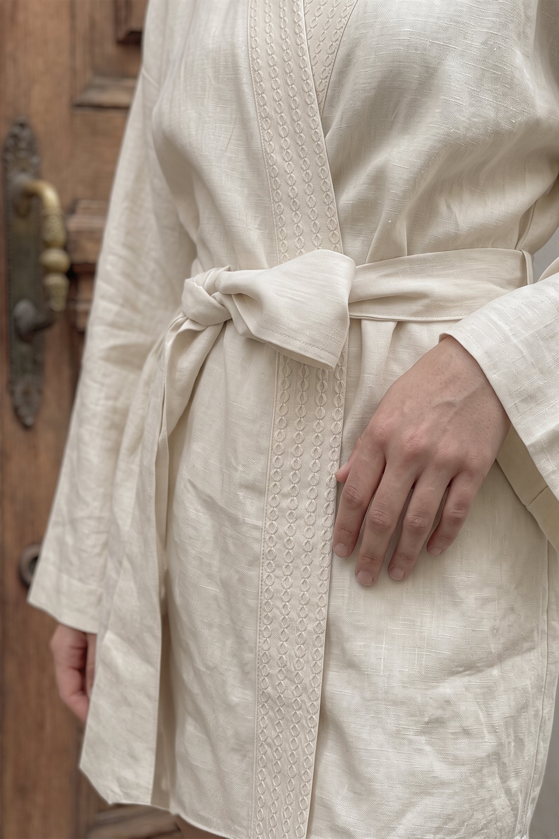 Loom Kadın Kimono | Lonse Linen Jojomia Kimono