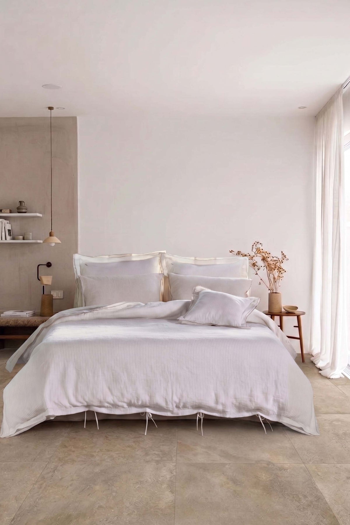 Natura Nevresim Takımı Bej 200x220 Jojomia Nevresim Takımı