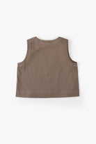Nina Crop Üst V Yaka Nakış Detaylı Jojomia T-Shirt