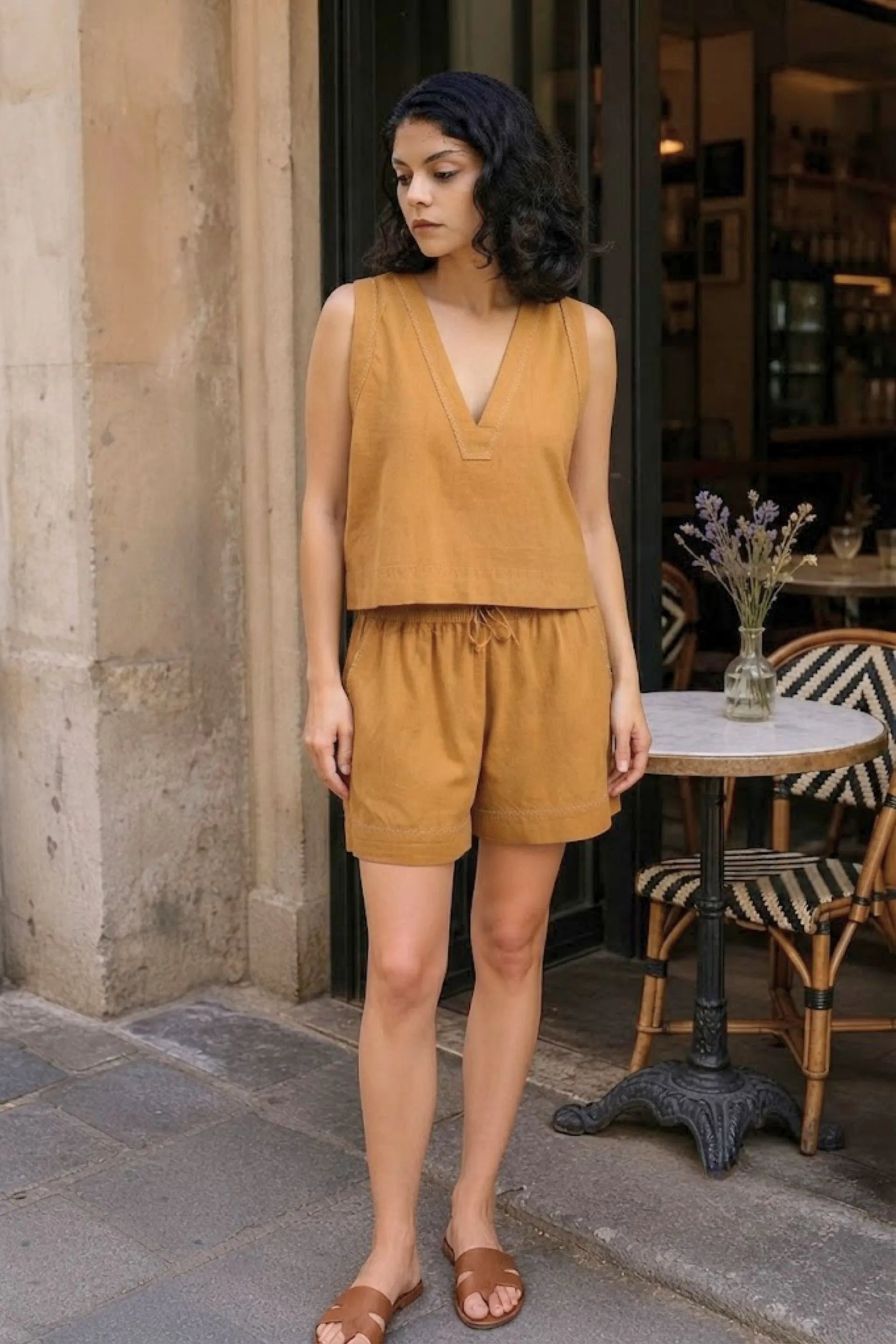 Nina Crop-Şort Takım Jojomia