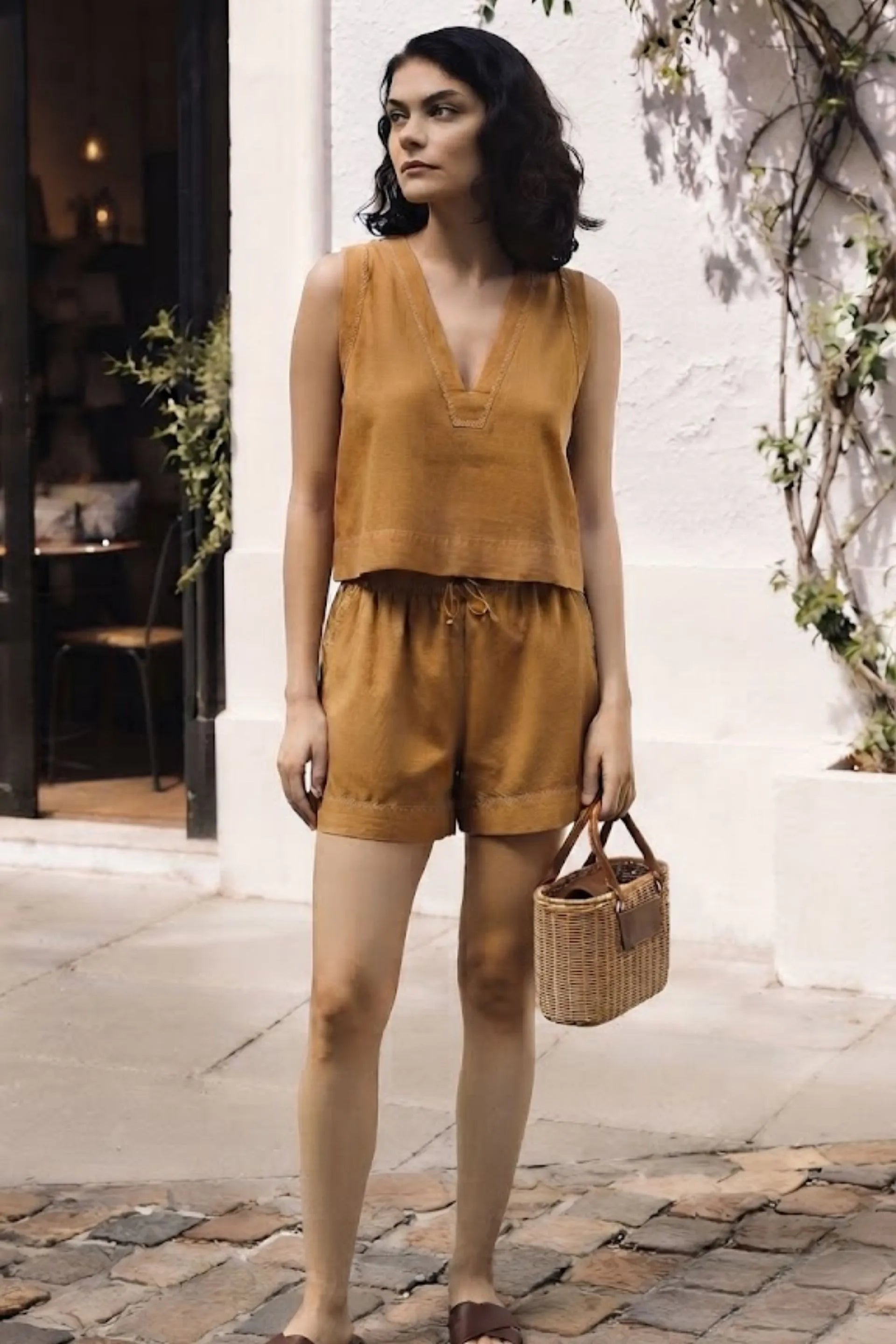 Nina Crop-Şort Takım Jojomia