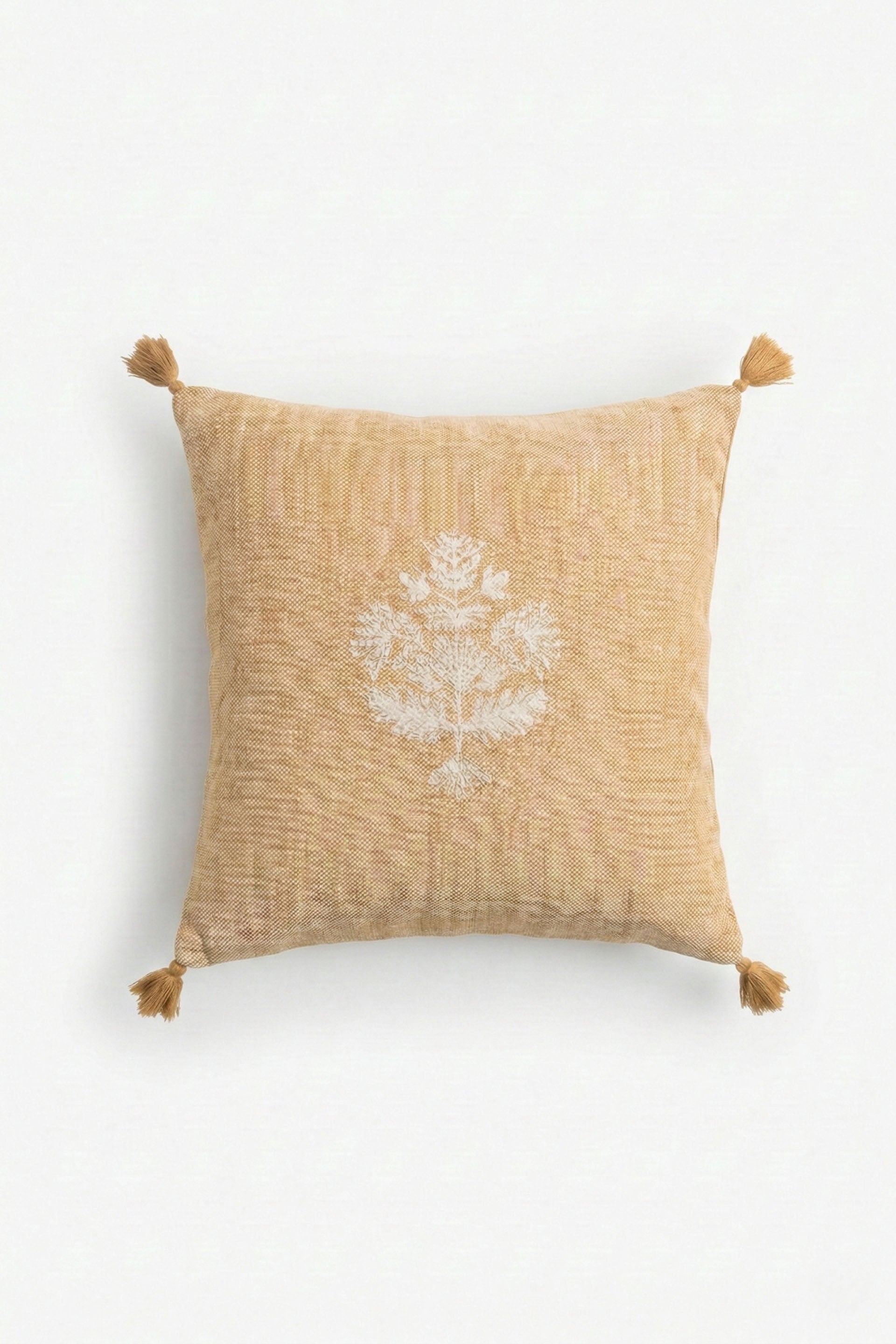 Nysa Nakış Detaylı Ponponlu Dekoratif Kırlent Kılıfı 45x45 Jojomia Kırlent Kılıfı